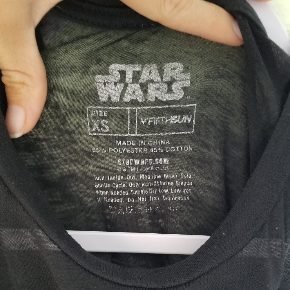 Star Wars The Empire Strikes Back Black Graphic Tank Top Size XS - Picture 5 of 5